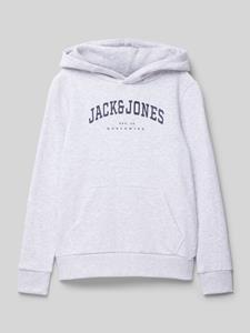 Jack & jones Loose fit hoodie met kangoeroezak, model 'CALEB'