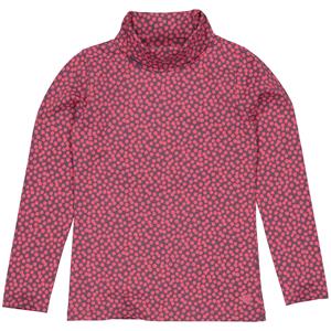 Quapi Meisjes shirt - Delia - AOP Hot roze stippen