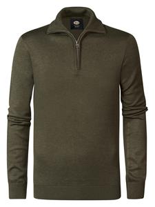 Petrol Male Truien M-3040-kwc207 Knitwear Collar Basic