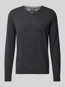 FYNCH-HATTON Gebreide pullover met V-hals