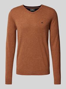 FYNCH-HATTON Gebreide pullover met V-hals