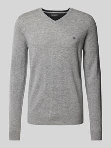 FYNCH-HATTON Gebreide pullover met V-hals