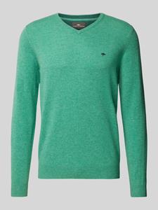 FYNCH-HATTON Gebreide pullover met V-hals