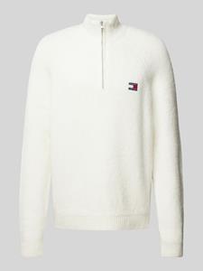 Tommy Jeans Gebreide pullover met opstaande kraag