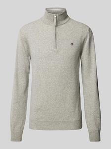 Gant Gebreide pullover met labelstitching, model 'SUPERFINE'