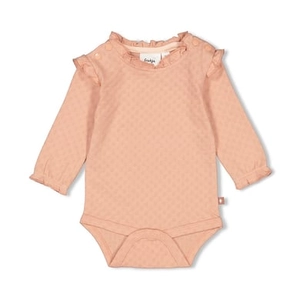 Feetje Little Body met lange mouwen Rozenknopje Roze