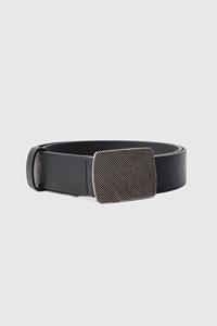 Boohoo Riem Met Gesp Detail, Black