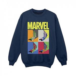 Marvel Boys Spider-Man pop-art sweatshirt