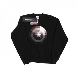 Marvel Boys Captain America Shield glanzend sweatshirt