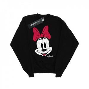 Disney jongens Minnie Mouse Distressed Face Sweatshirt