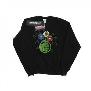 Marvel Boys Hulk Flower Fist-sweatshirt