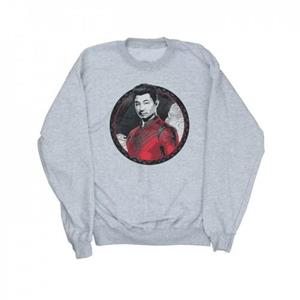 Marvel Boys Shang-Chi en de legende van de tien ringen sweatshirt met rode ringen