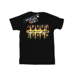 Marvel Girls Avengers Infinity War Team Lineup katoenen T-shirt