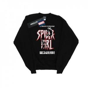 Marvel Boys Spider-Girl terug in zwart sweatshirt