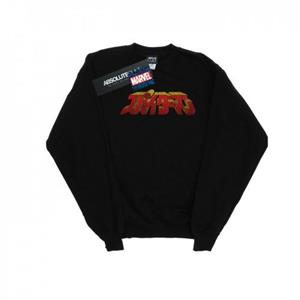 Marvel Boys Spider-Man Japans logo sweatshirt