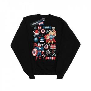 Marvel Boys Thor en Captain America kerstdagsweater