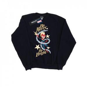 Marvel Boys Be Merry Be Bright Sweatshirt