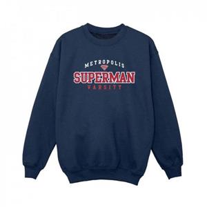 DC Comics Superman Metropolis Varsity-sweatshirt voor jongens