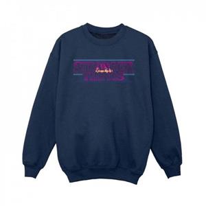 Pertemba FR - Apparel Netflix Boys Stranger Things Retro Titel Sweatshirt