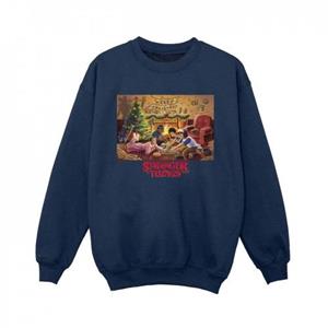 Pertemba FR - Apparel Netflix Boys Stranger Things kerstbijeenkomst-sweatshirt