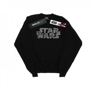 Star Wars jongens herhalen tekst logo sweatshirt