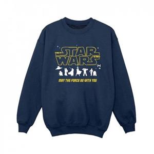 Star Wars jongens silhouetten Force Sweatshirt