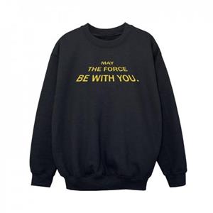 Star Wars Boys May The Force Opening Crawls-sweatshirt