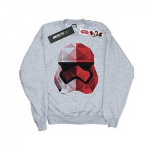 Star Wars Boys The Last Jedi Stormtrooper Red Cubist Helmet Sweatshirt