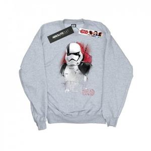 Star Wars Boys The Last Jedi Stormtrooper Brushed Sweatshirt