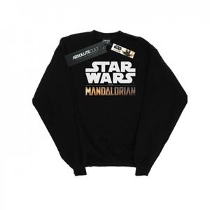 Star Wars jongens het Mandalorian logo sweatshirt