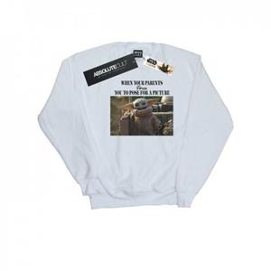 Star Wars Boys The Mandalorian Force Picture Sweatshirt