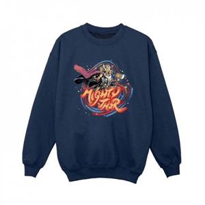 Marvel Boys Thor Love en Thunder Mighty Thor Swirl Sweatshirt