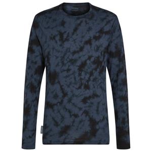 Icebreaker  Merino 150 Tech Lite L/S Tee Cloud Dye - Merinoshirt, blauw