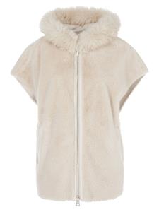 Marc Cain Oversized vest met capuchon