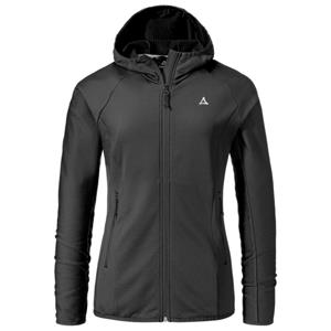 Schöffel  Women's Fleece Hoody Cascata - Fleecevest, zwart/grijs