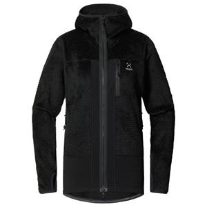 Haglöfs  Women's Vassi Mid Hood - Fleecevest, zwart