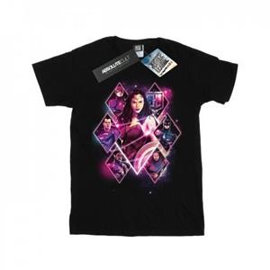 DC Comics Justice League Movie Team Diamonds katoenen T-shirt voor meisjes