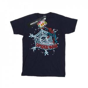 Marvel Spider-Man kerst katoenen T-shirt voor meisjes