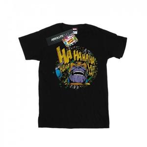 Marvel Girls Thanos lacht katoenen T-shirt