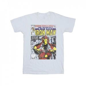 Marvel Iron Man hoofddeksel van katoenen T-shirt voor meisjes