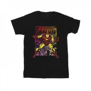 Marvel Iron Man gradiënt komisch katoenen T-shirt voor meisjes