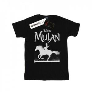 Disney Mulan Movie Mono Paard katoenen T-shirt voor meisjes