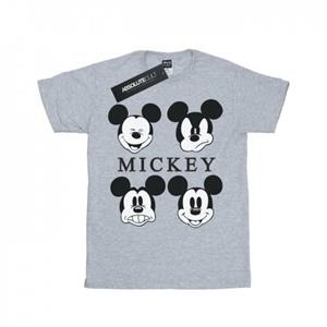 Disney meisjes Mickey Mouse vier hoofden katoenen T-shirt