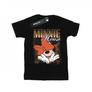 Disney Minnie Mouse katoenen T-shirt met strikmontage voor meisjes