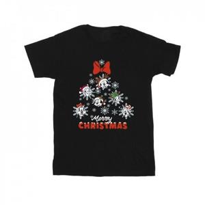 Disney meisjes Mickey Mouse en vrienden kerstboom katoenen T-shirt