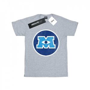 Disney meisjes Monsters University Monster embleem katoenen T-shirt