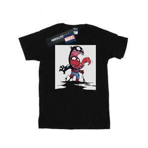 Marvel meisjes Spider-Man Venom Cartoon katoenen T-shirt