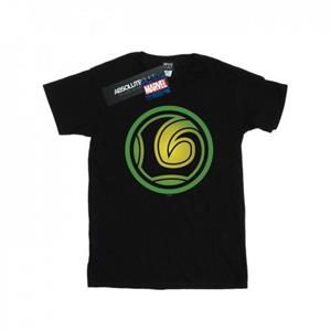 Marvel Girls Loki-symbool katoenen T-shirt