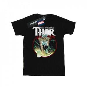 Marvel Girls The Mighty Thor Poster katoenen T-shirt