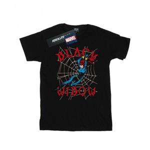 Marvel Black Widow Web katoenen T-shirt voor meisjes